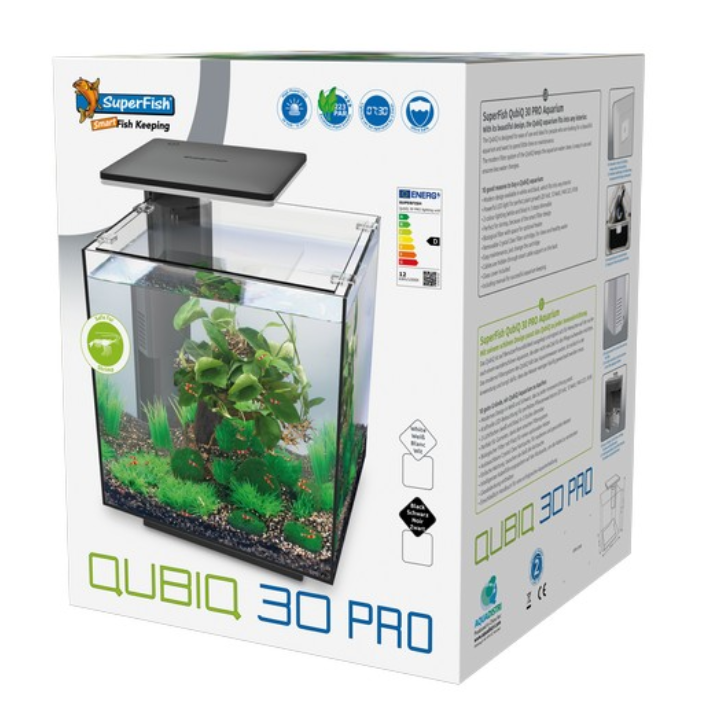 SuperFish QubiQ 30 PRO Aquarium Pups Pets & Ponies